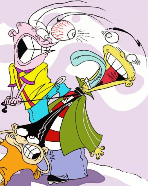 Animated Serie Ed Edd N Eddy Paint By Number