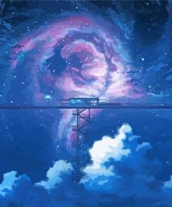 Anime Sky Scenery Paint By Number