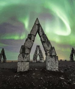 Arctic Henge Paint By Number