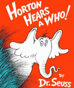 Horton Hears A Who Poster Paint By Number