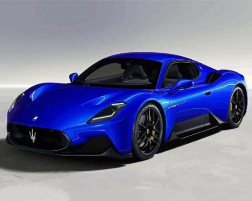 Mc20 Maserati Car Paint By Number