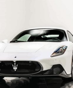 Pearl White Mc20 Maserati Car Paint By Number