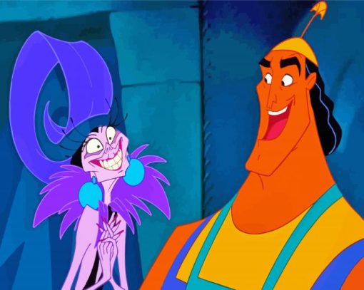 The Emperors New Groove Paint By Number