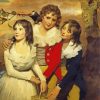 The Paterson Children By Henry Raeburn Paint By Number