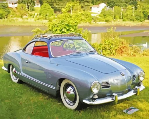 Volkswagen Karmann Ghia Car Paint By Number