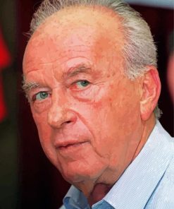 Yitzhak Rabin Paint By Number