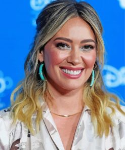 Acrtress Hilary Duff Paint By Number