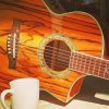 Aesthetic Coffee And Guitar Paint By Number