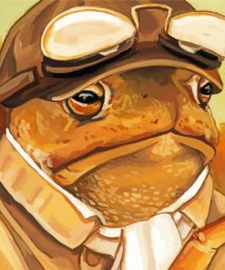 Aesthetic Mr Toad Paint By Number