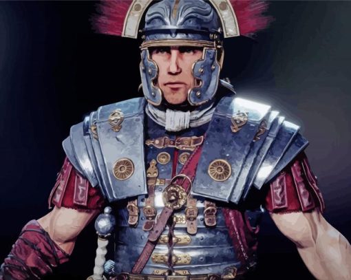 Aesthetic Roman Centurion Paint By Number