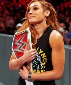 Aesthetic Becky Lynch Paint By Number