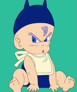 Baby Trunks Dragon Ball Z Paint By Number