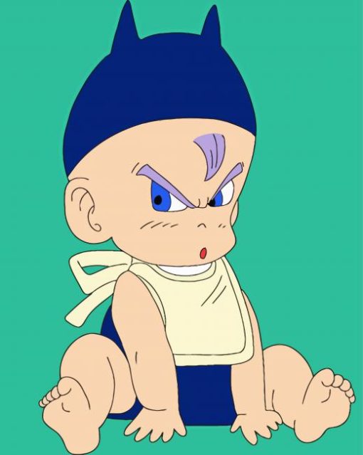 Baby Trunks Dragon Ball Z Paint By Number