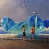 Boys In Beach Jimmy Lawlor Paint By Number