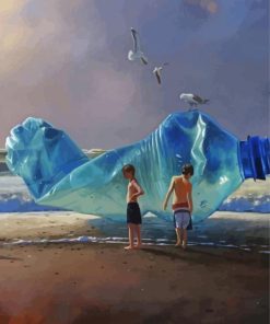 Boys In Beach Jimmy Lawlor Paint By Number