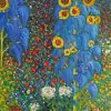 Klimt Gustav Flowers Paint By Number