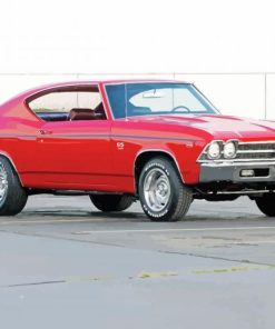 Red 1969 Chevelle Ss 396 Paint By Number