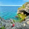 The Grotto Bruce Peninsula National Park Canada Paint By Number