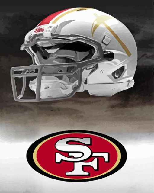 49ers Football Team Paint By Number