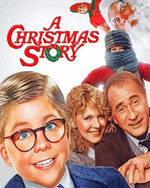 A Christmas Story Paint By Number