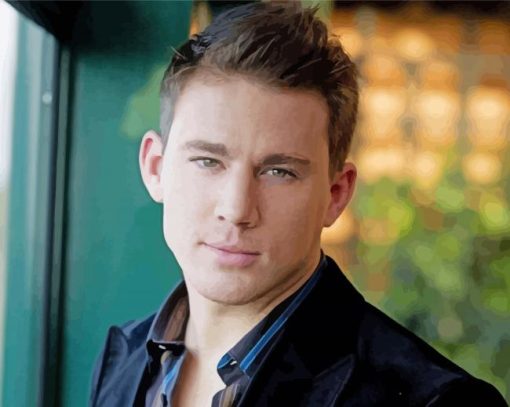 Actor Channing Tatum Paint By Number