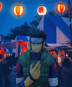 Asuma Sarutobi Art Paint By Number