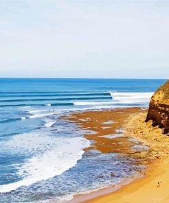 Bells Beach Australia Paint By Number