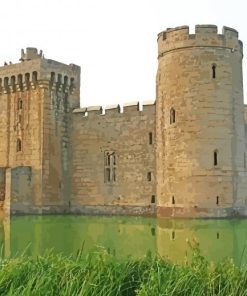 Bodiam Castle England Paint By Number