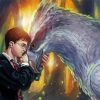 Buckbeak And Harry Paint By Number