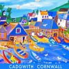 Cadgwith England Poster Paint By Number