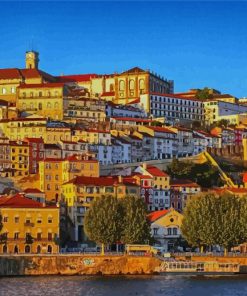 Coimbra Portugal Buildings Paint By Number