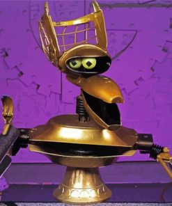 Crow T Robot From Mystery Science Theater Paint By Number