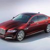 Dark Red Jaguar Xf Paint By Number