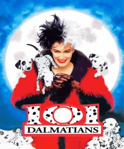 Disney 101 Dalmatians Poster Paint By Number