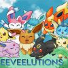 Eeveelutions Characters Poster Paint By Number