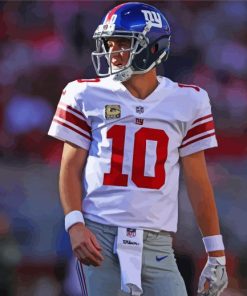 Eli Manning Player Paint By Number