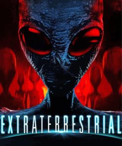 Extra Terrestrial Poster Paint By Number