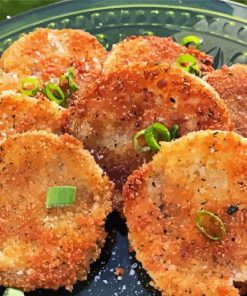 Fried Green Tomatoes Food Paint By Number