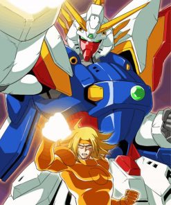 G Gundam Art Paint By Number