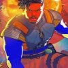 Illustration Erik Killmonger Paint By Number