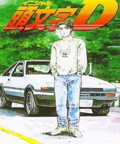 Initial D Poster Paint By Number