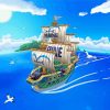 One Piece Ship Marine Paint By Number