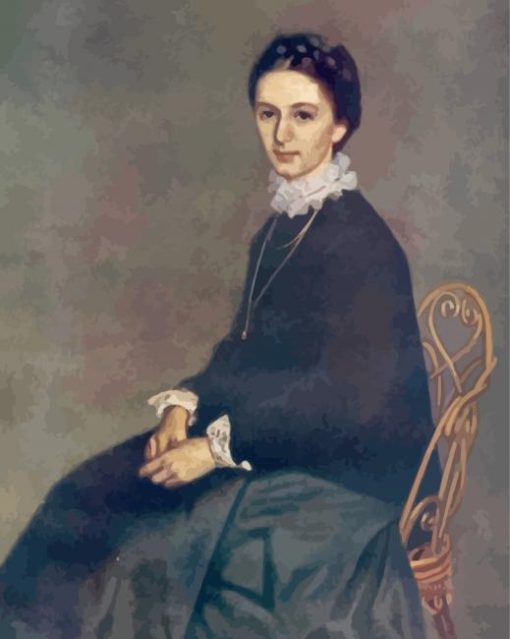 Portrait Of Ninon By Szinyei Paint By Number