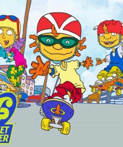 Rocket Power Paint By Number