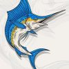 Sailfish Fish Art Paint By Number