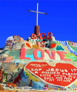 Salvation Mountain Paint By Number