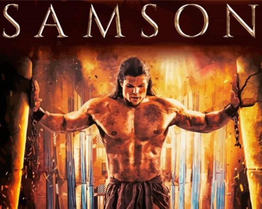 Samson Movie Poster Paint By Number