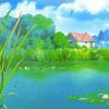 Studio Ghibli Landscape Paint By Number