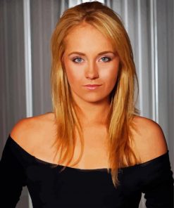 The Actress Amber Marshall Paint By Number