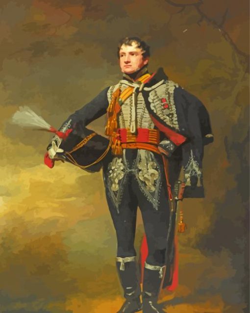 The Hussar Paint By Number